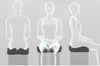 HexoSeat™ Coussin d&#39;Assise à Soulagement de Pression